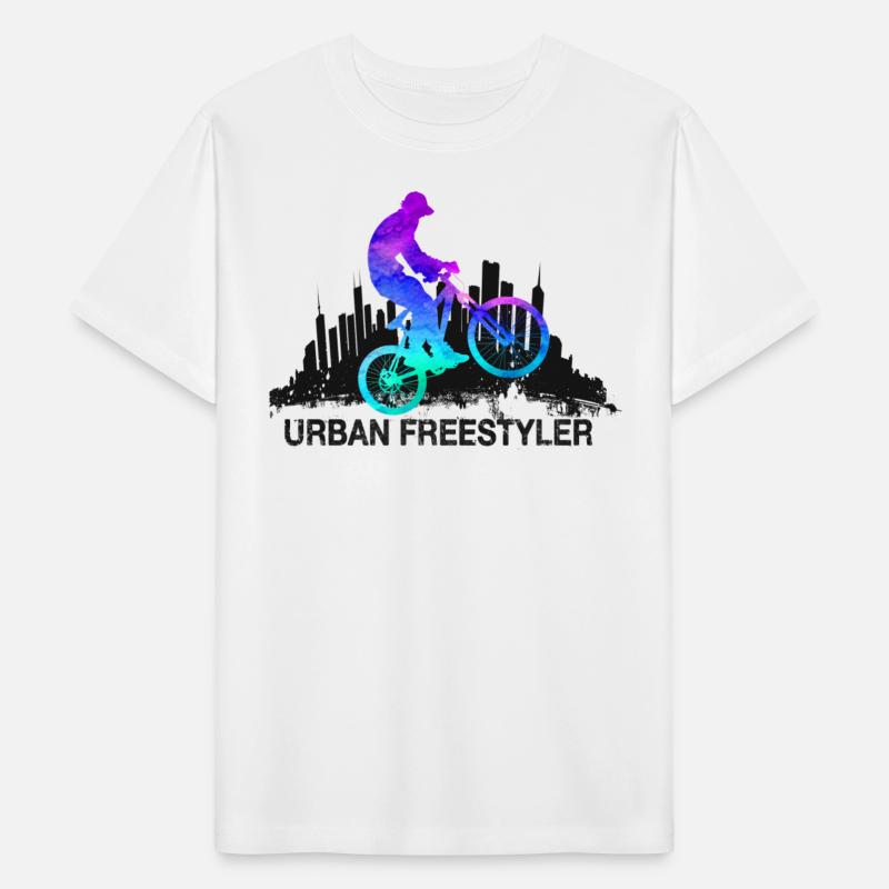 Urban Freestyler BMX Bike Rider Tye Dye