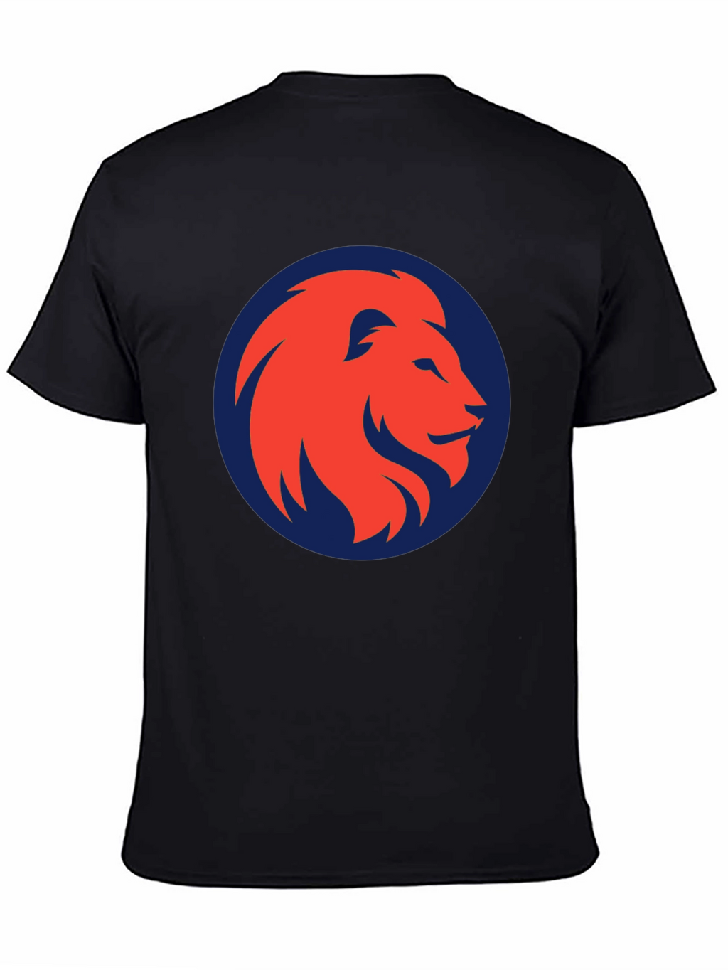 Lion Emblem Graphic Tee - Bold Style