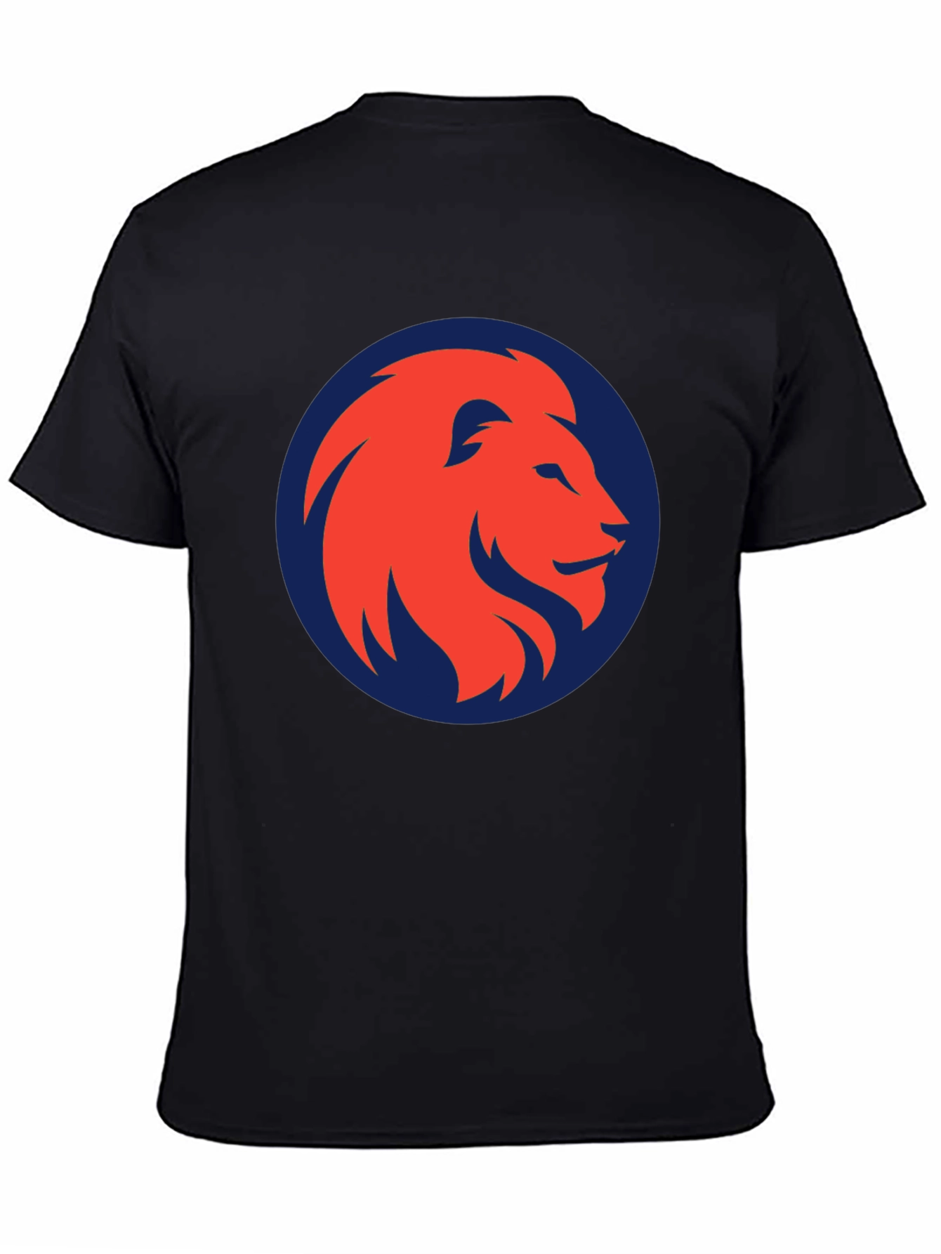 Lion Emblem Graphic Tee - Bold Style