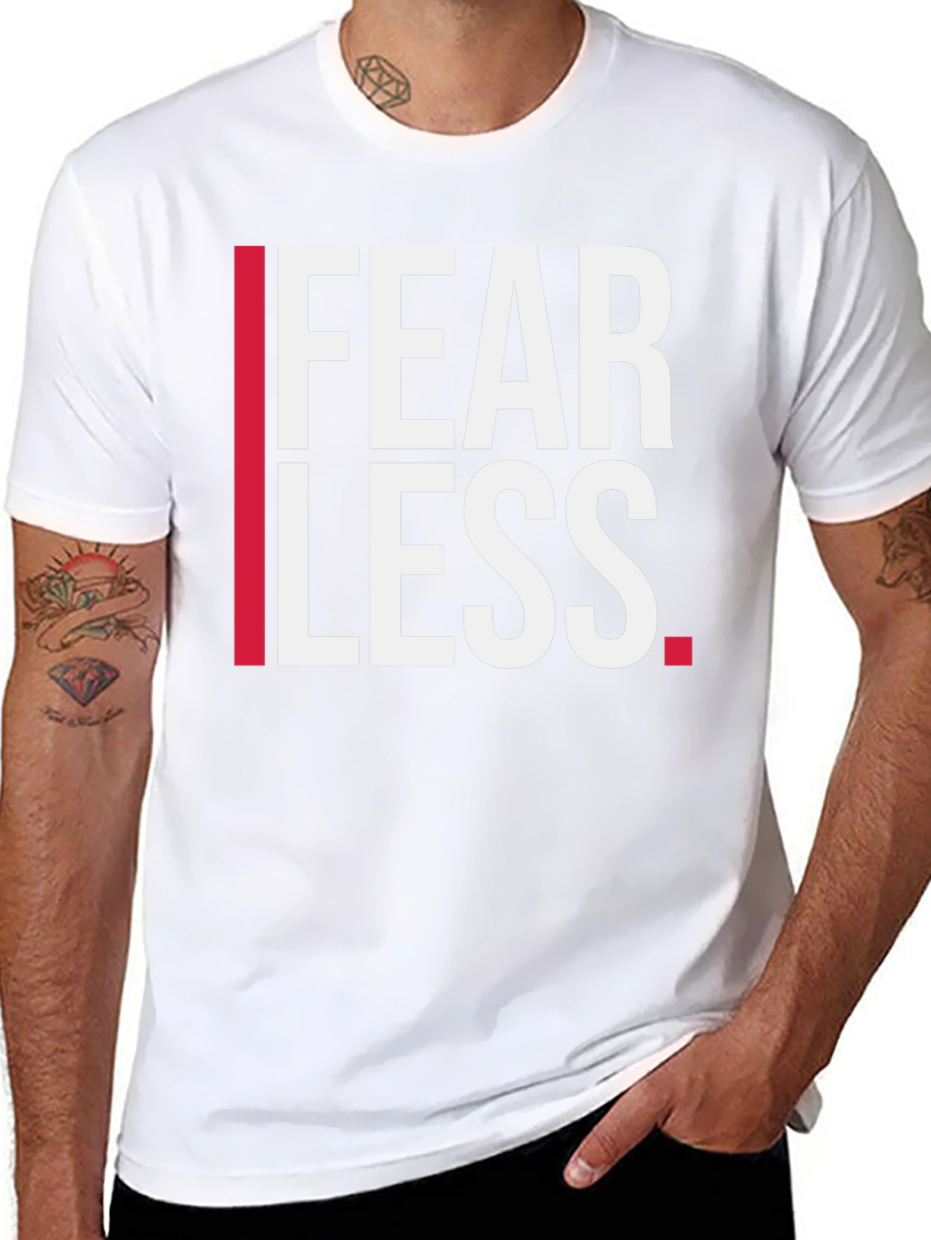 Fearless Graphic Tee - Bold Statement T-Shirt
