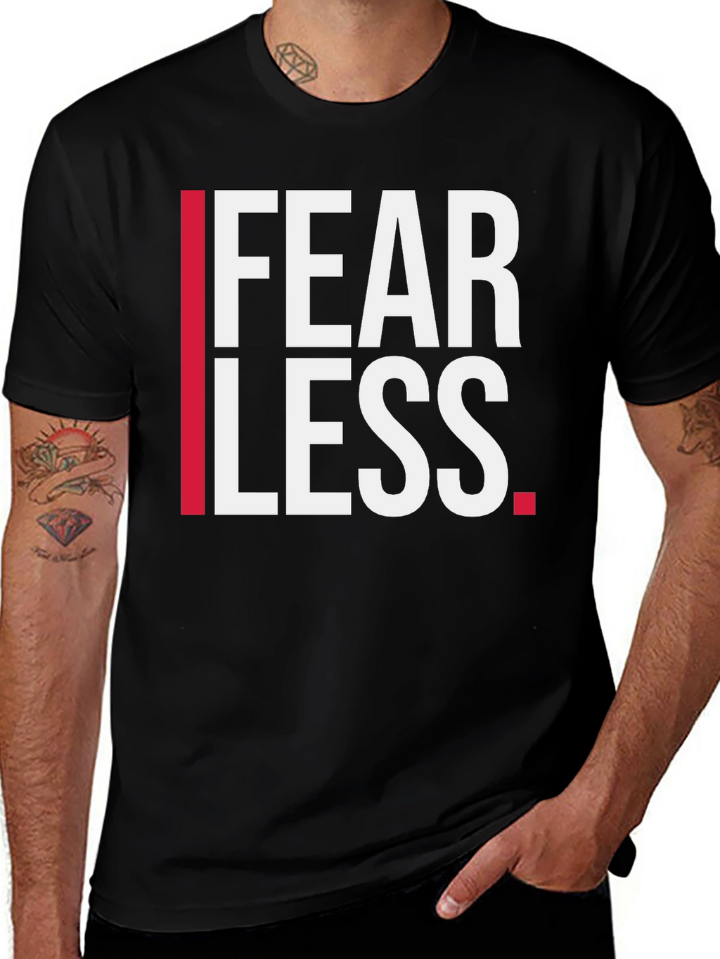 Fearless Graphic Tee - Bold Statement T-Shirt