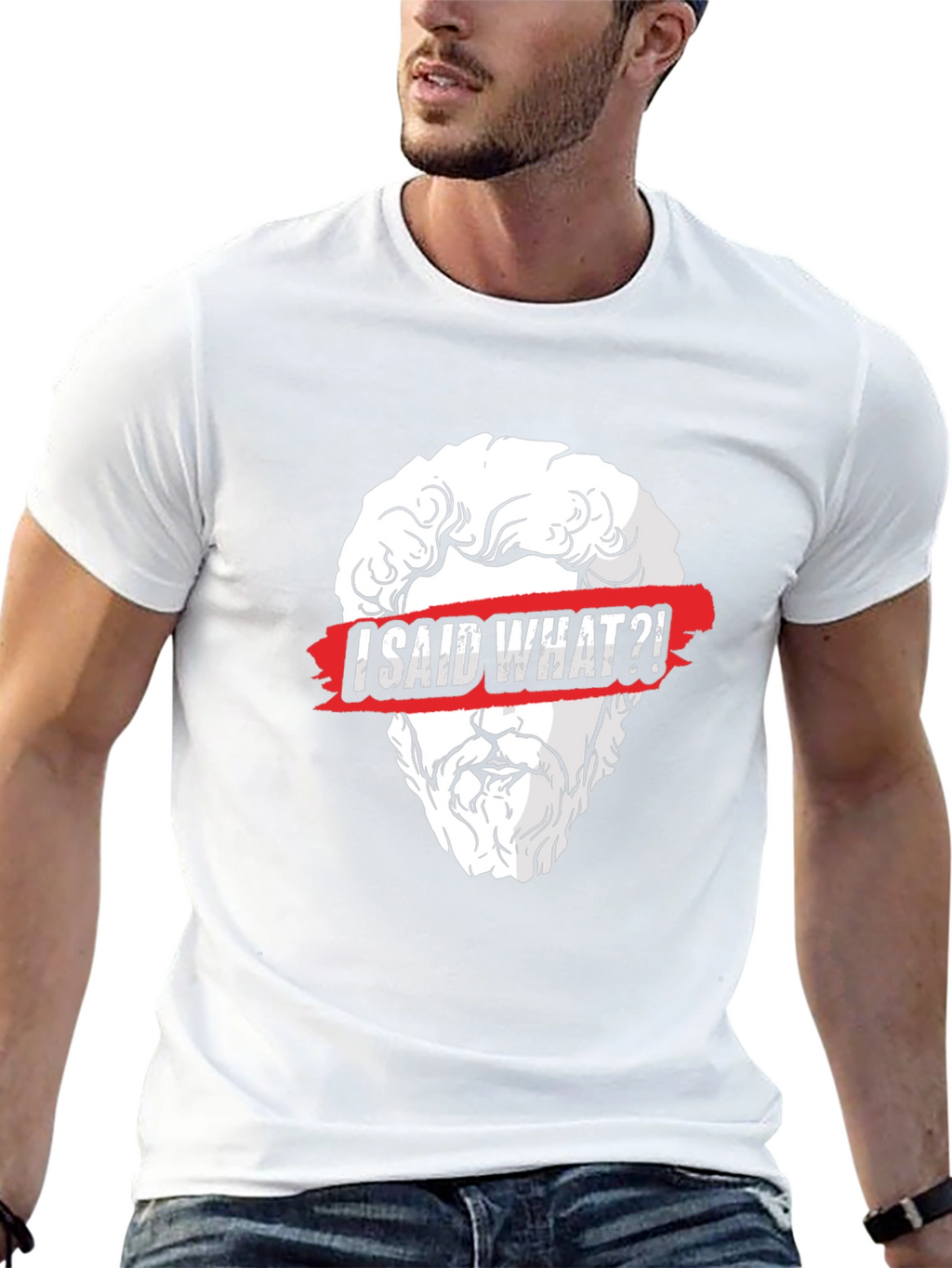 I Said What?! Graphic Tee - Classic Humor
