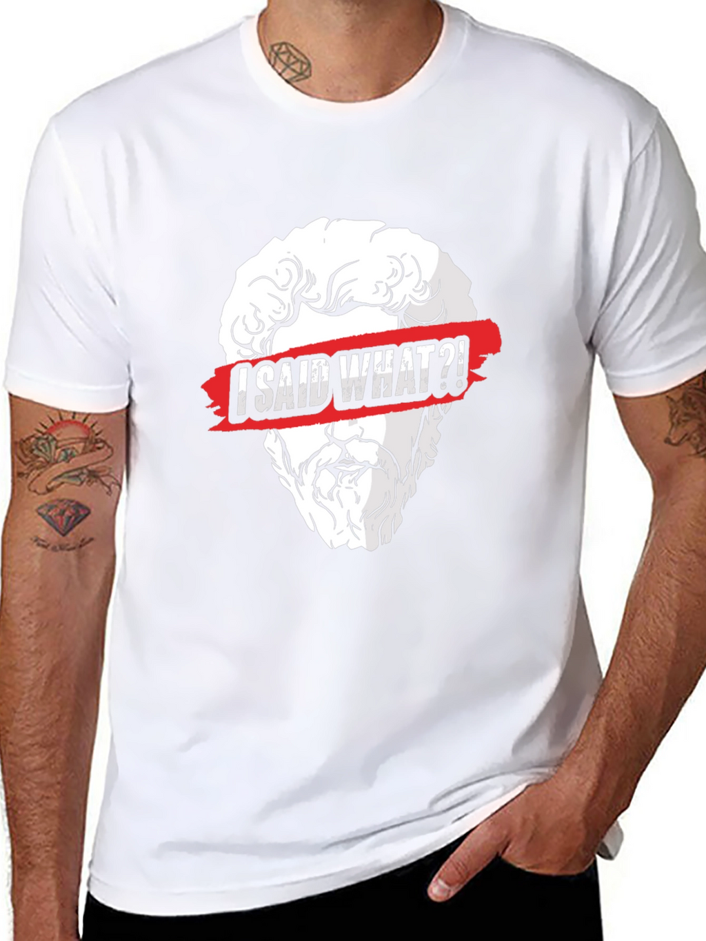 I Said What?! Graphic Tee - Classic Humor