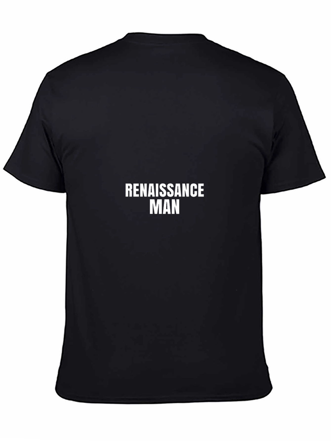 Renaissance Man Black T-Shirt