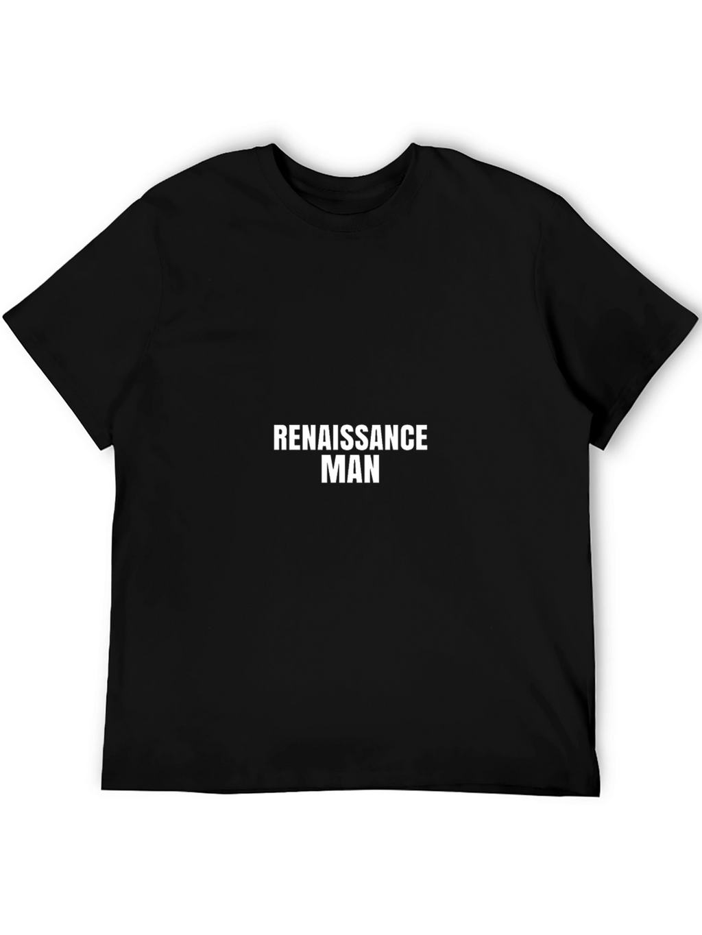 Renaissance Man Black T-Shirt