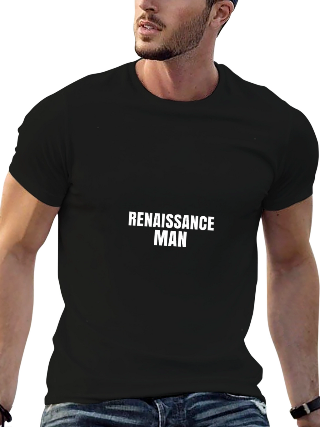 Renaissance Man Black T-Shirt