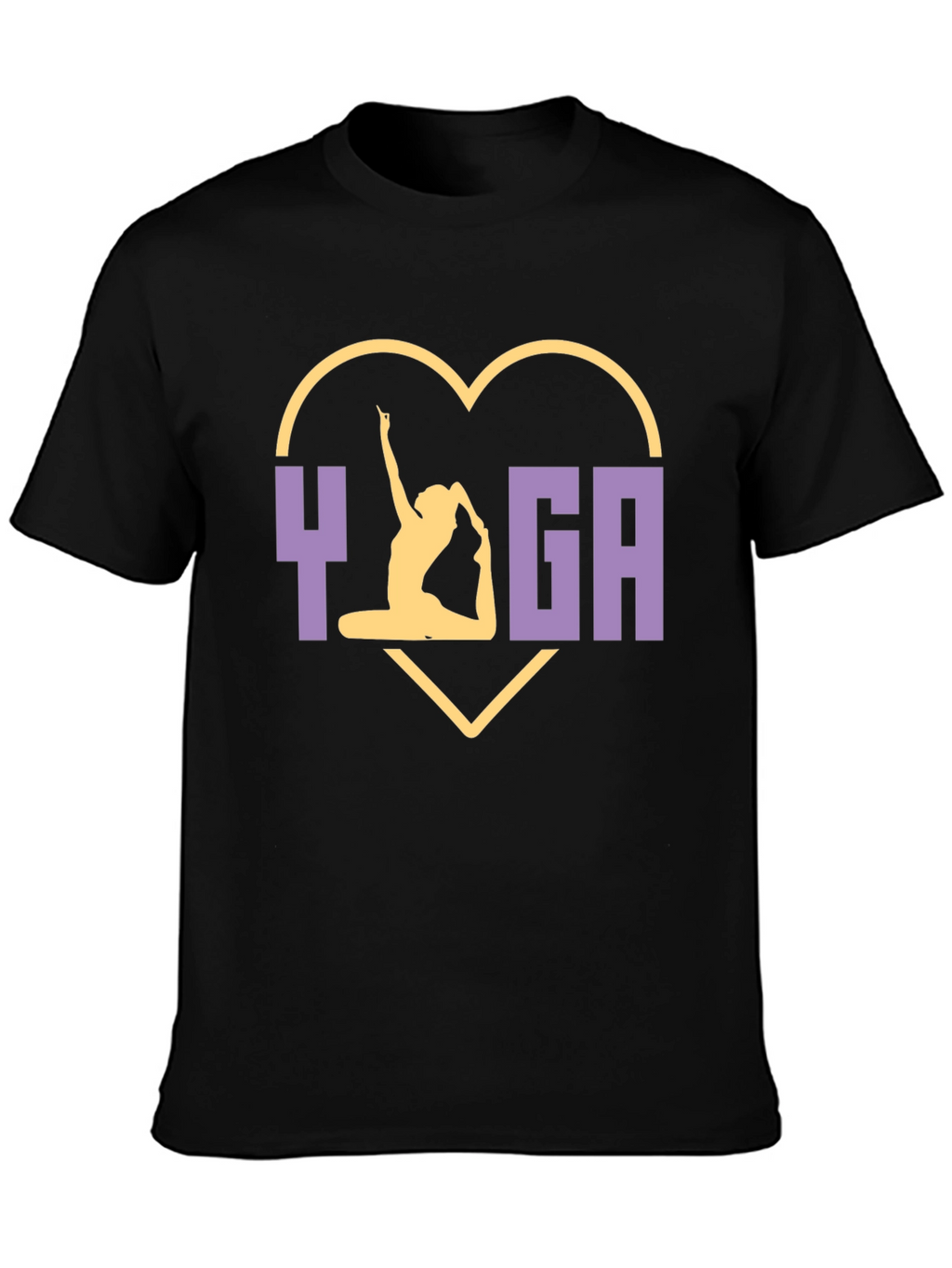 Yoga Heart T-Shirt - Flexible Lifestyle Tee
