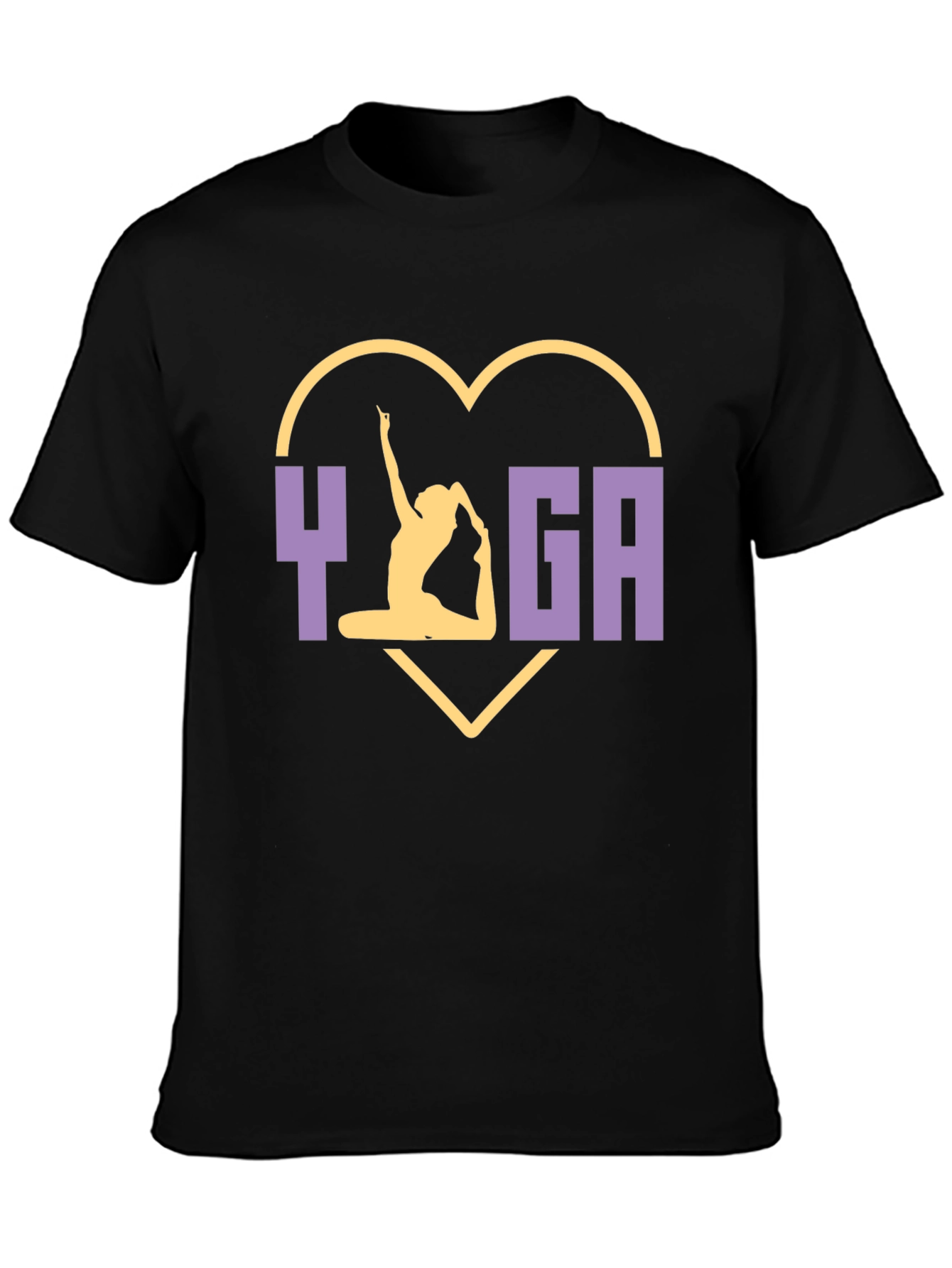 Yoga Heart T-Shirt - Flexible Lifestyle Tee