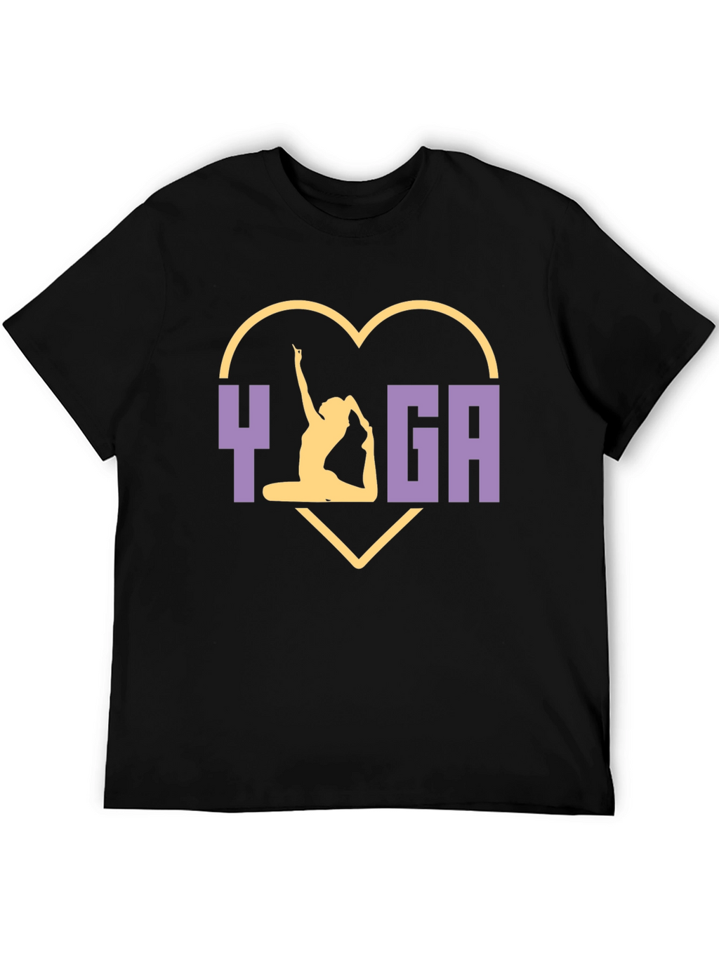 Yoga Heart T-Shirt - Flexible Lifestyle Tee