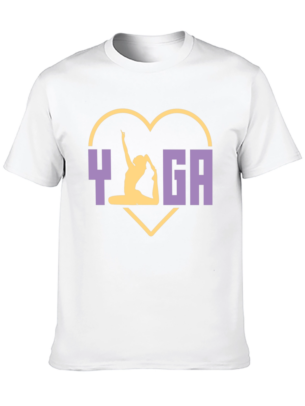Yoga Heart T-Shirt - Flexible Lifestyle Tee