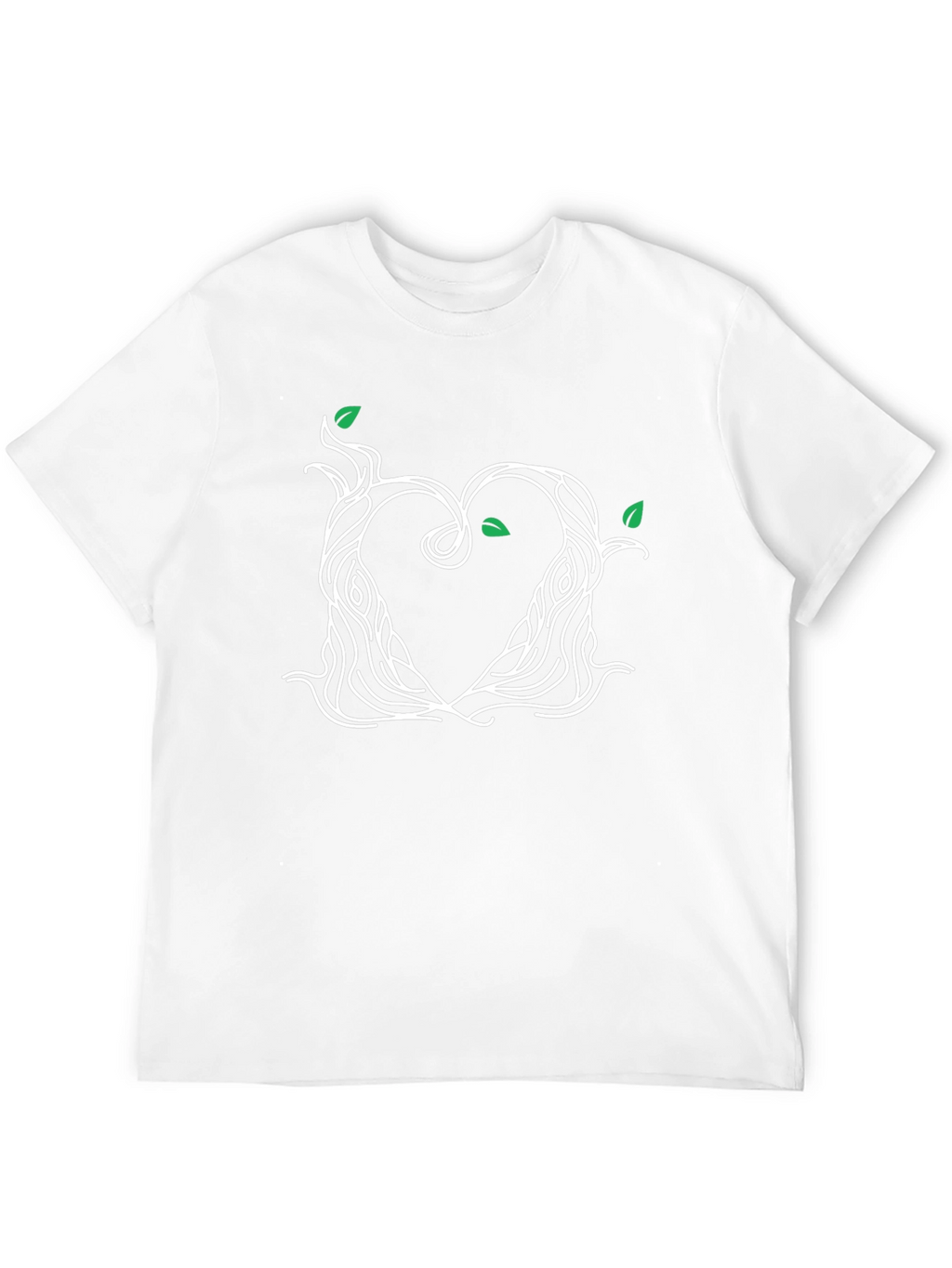 Heart Tree Black T-Shirt