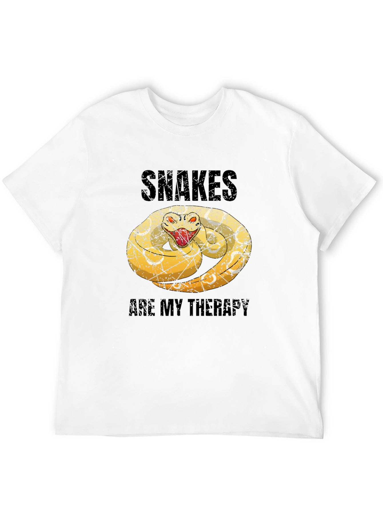 Snakes Are My Therapy Graphic Tee