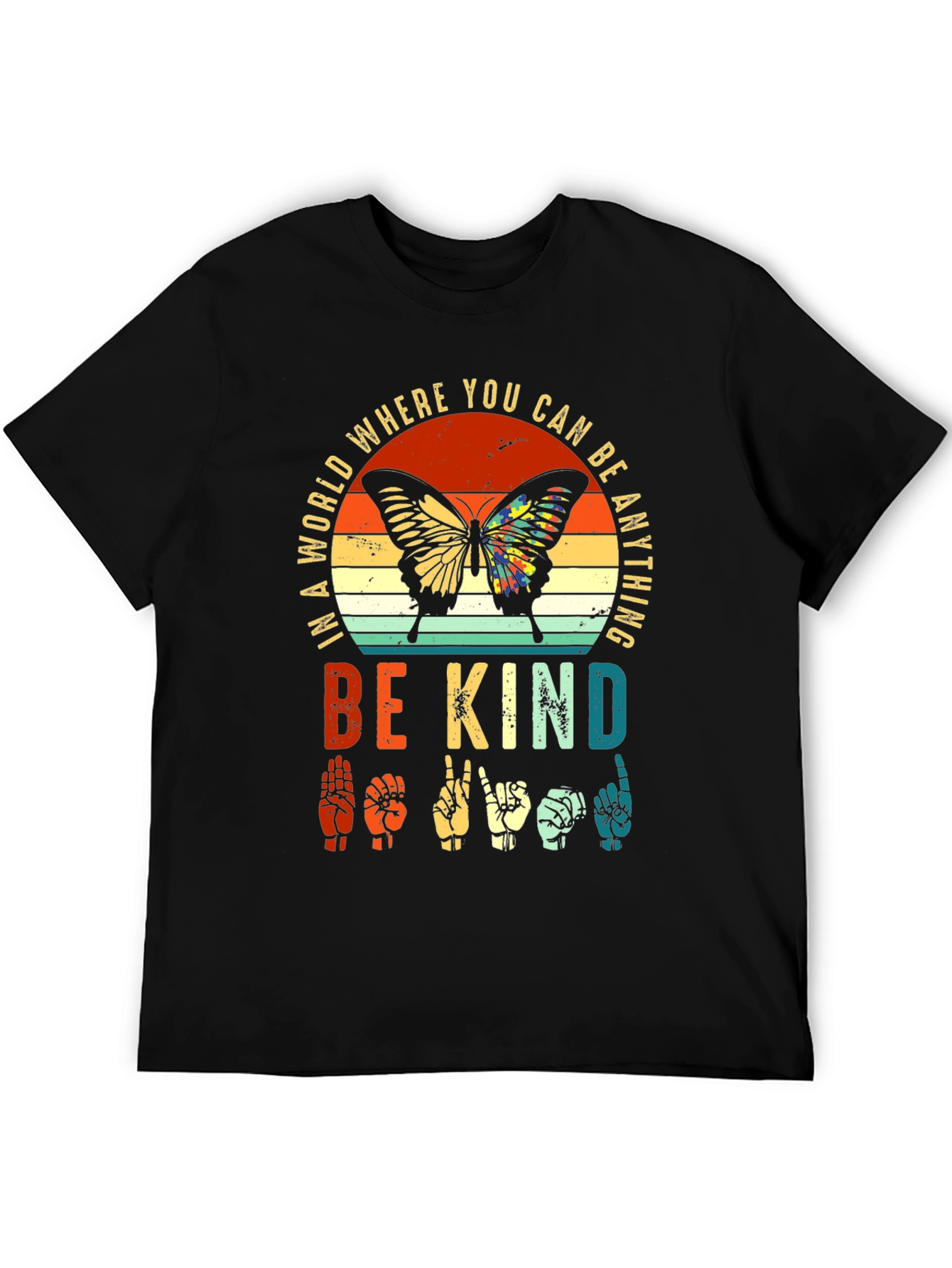 Be Kind Butterfly Graphic Tee