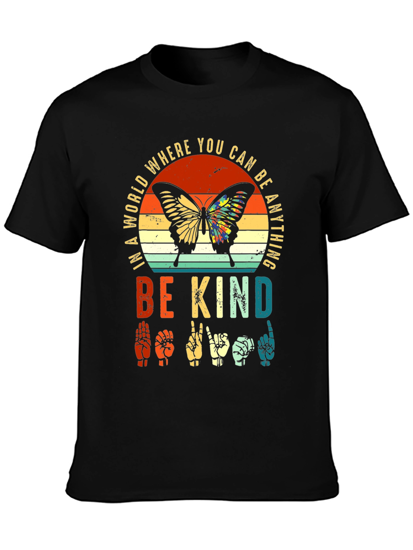 Be Kind Butterfly Graphic Tee
