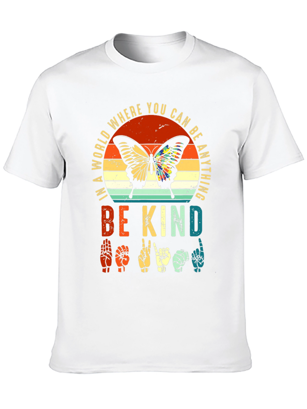 Be Kind Butterfly Graphic Tee