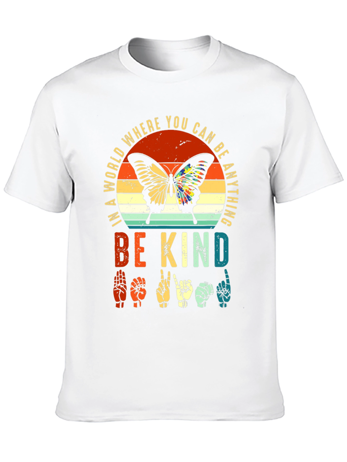 Be Kind Butterfly Graphic Tee
