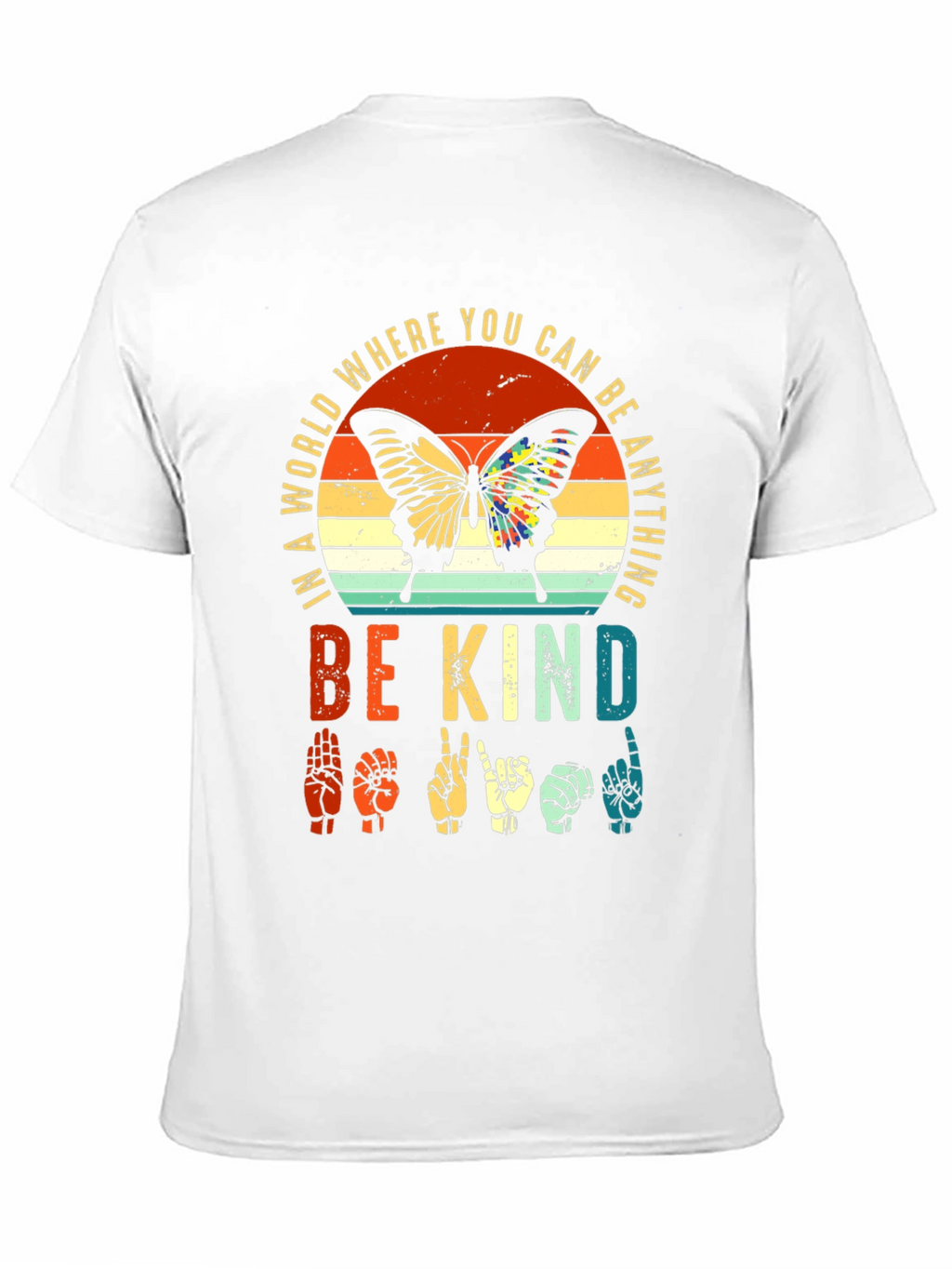 Be Kind Butterfly Graphic Tee