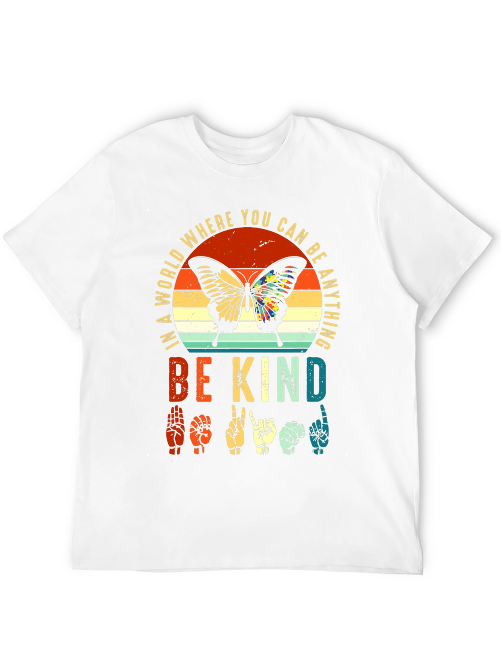 Be Kind Butterfly Graphic Tee