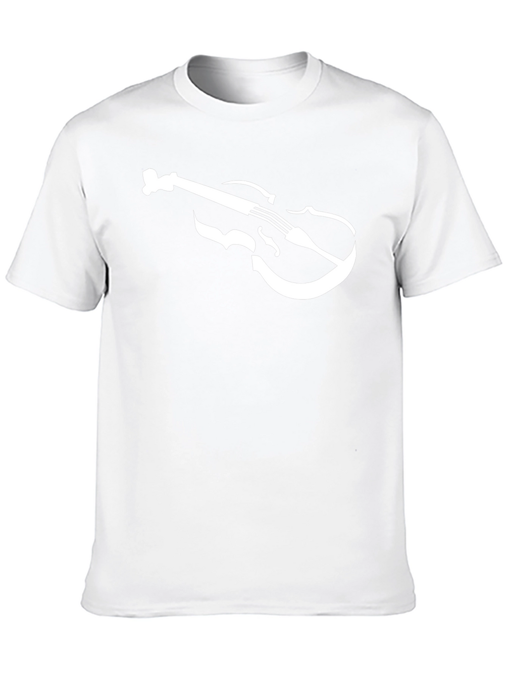 Violin Graphic Tee - Classic Musician T-Shirt