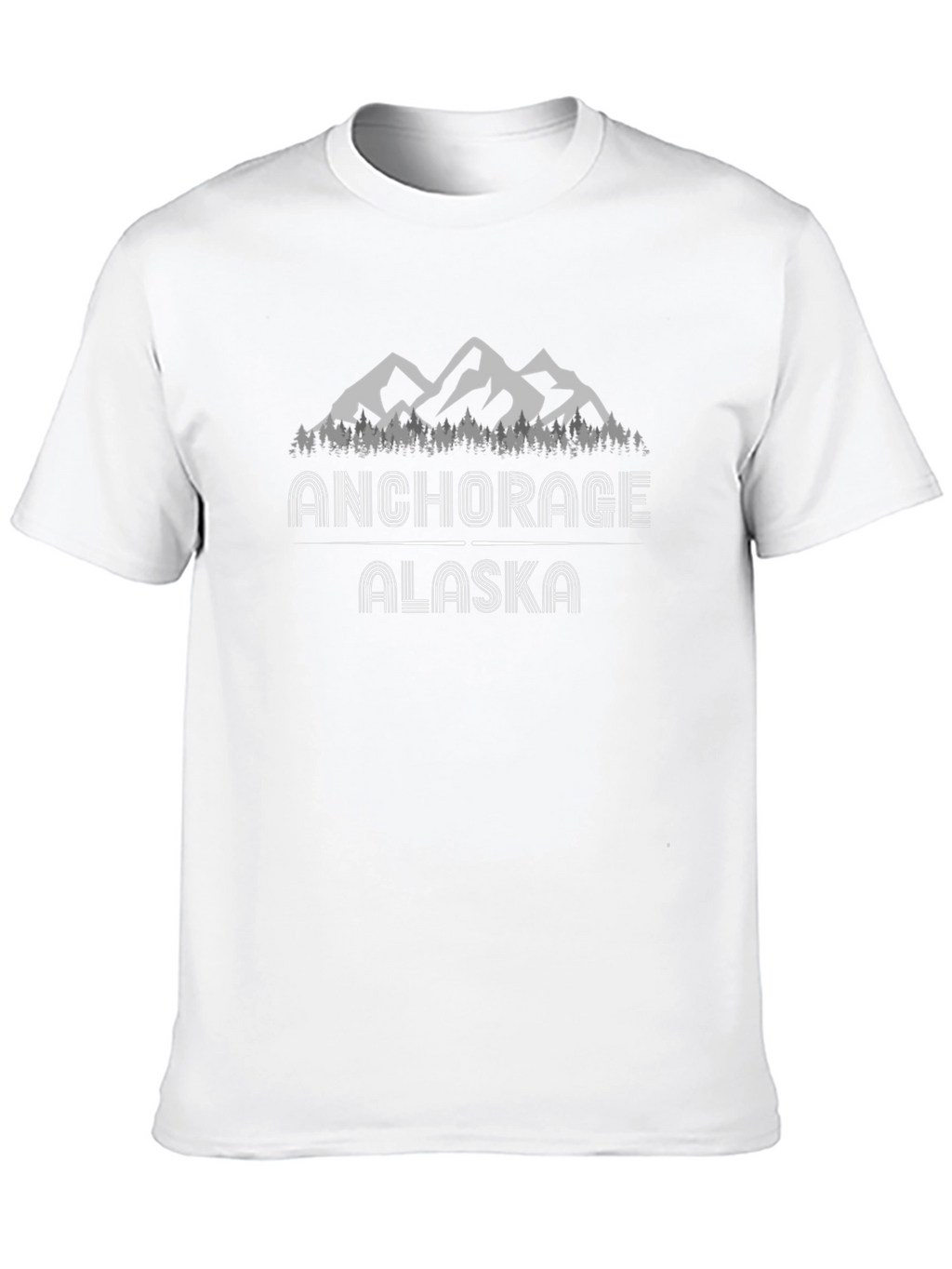 Anchorage Alaska Graphic T-Shirt