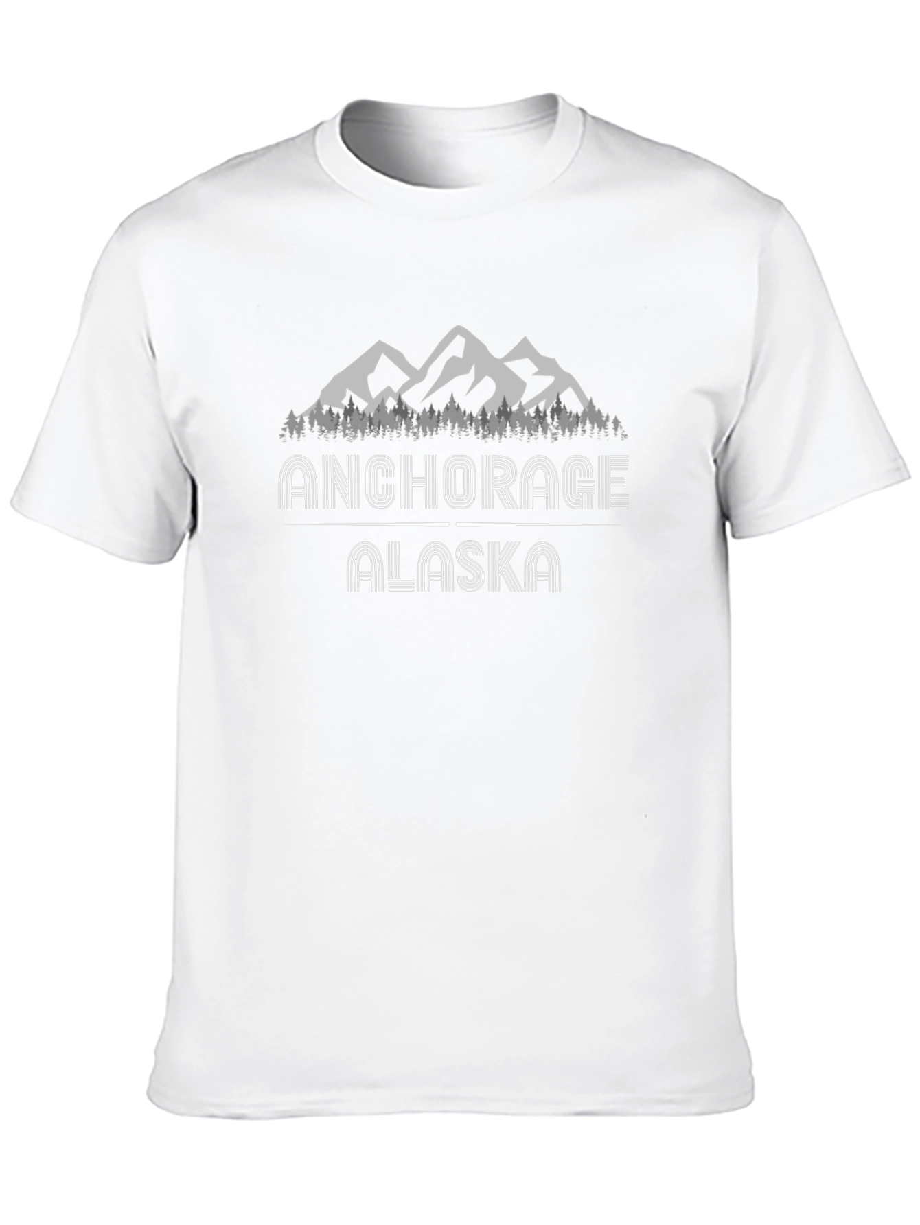 Anchorage Alaska Graphic T-Shirt
