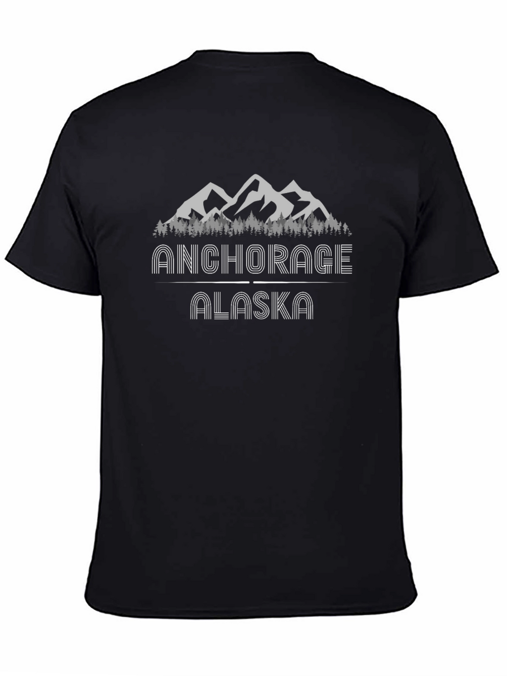 Anchorage Alaska Graphic T-Shirt