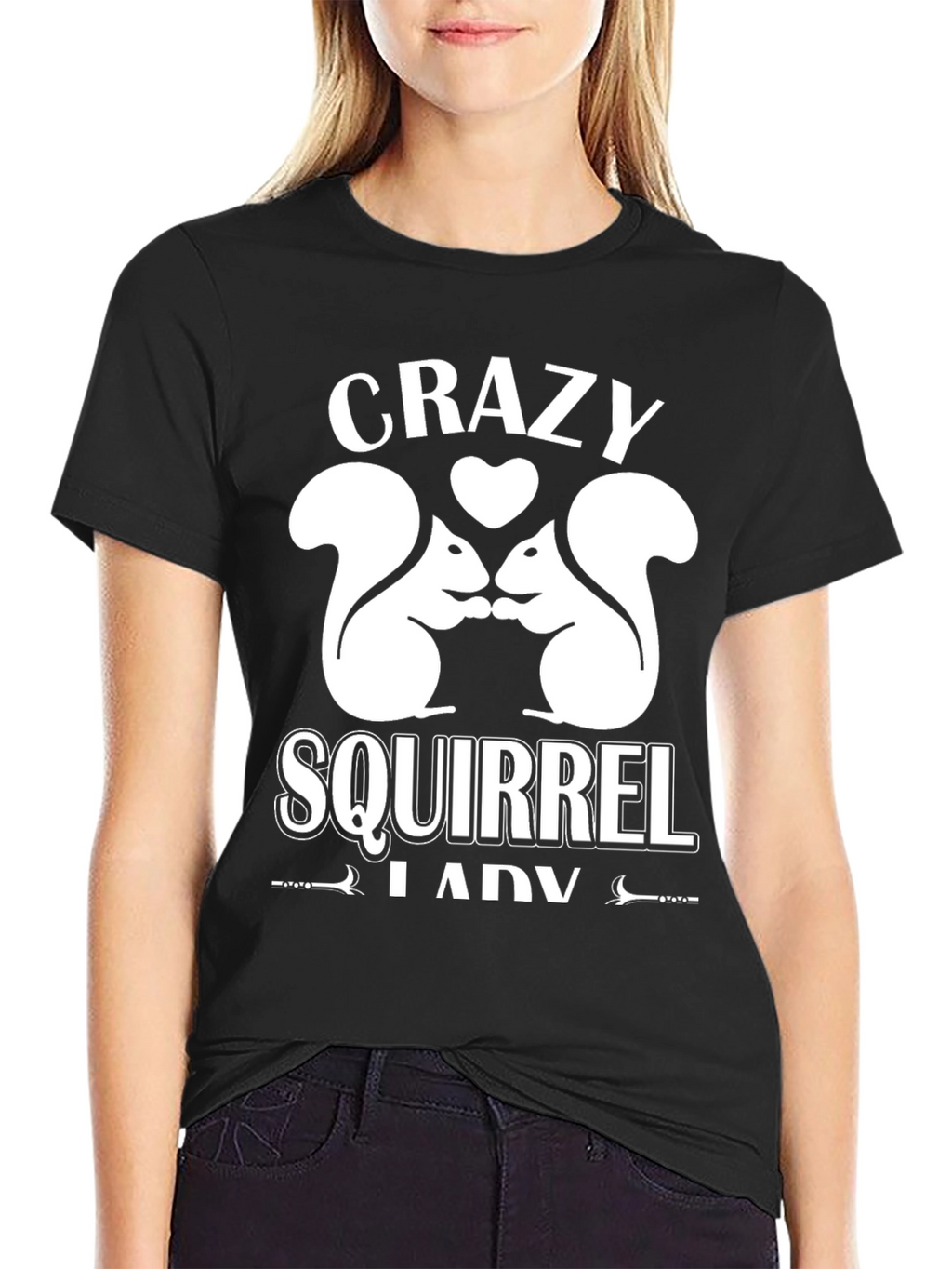 Crazy Squirrel Lady T-Shirt