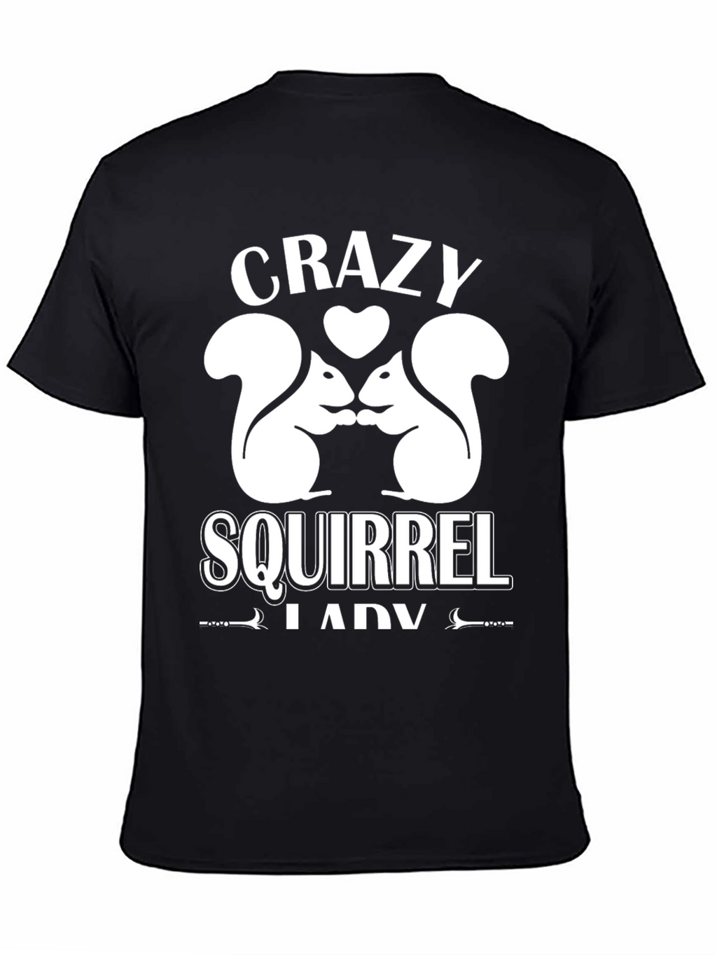 Crazy Squirrel Lady T-Shirt