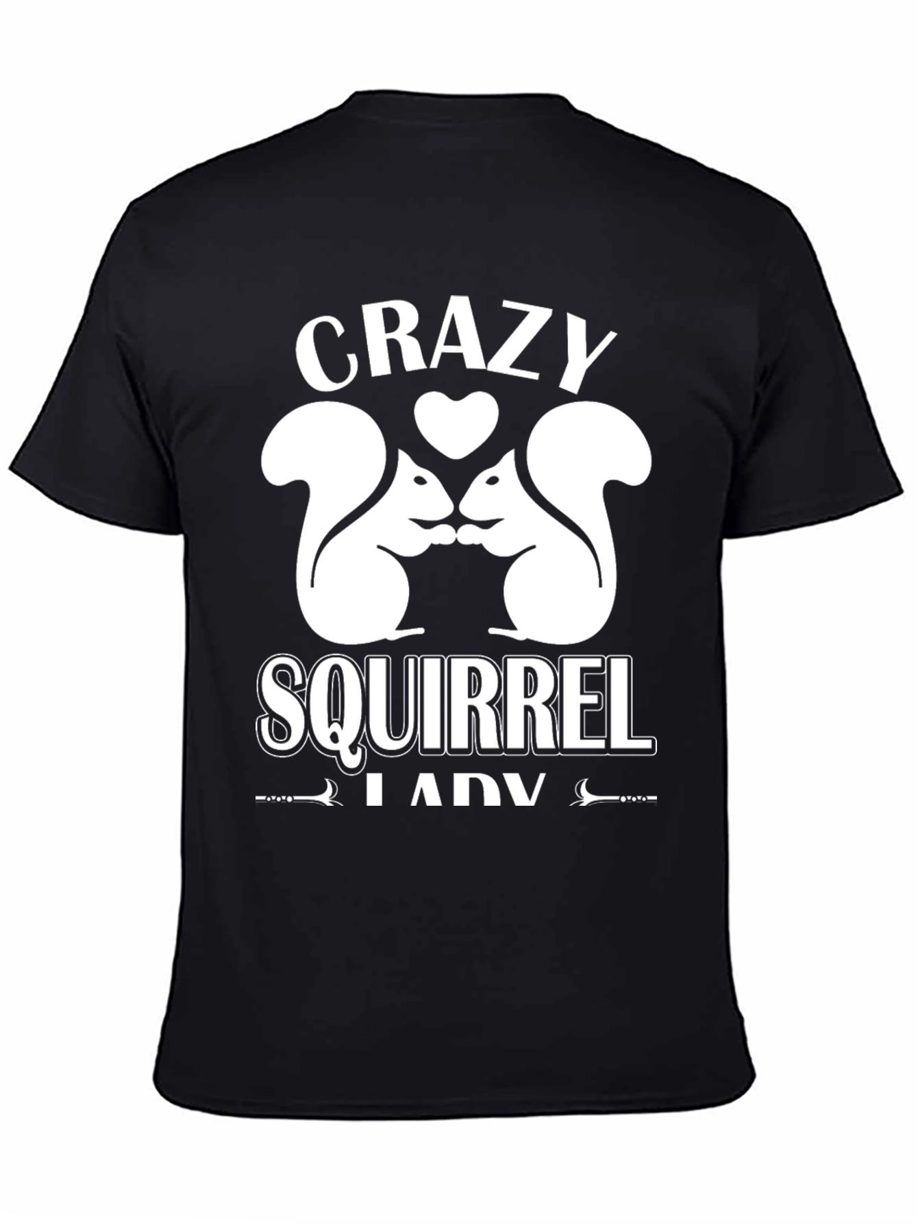 Crazy Squirrel Lady T-Shirt