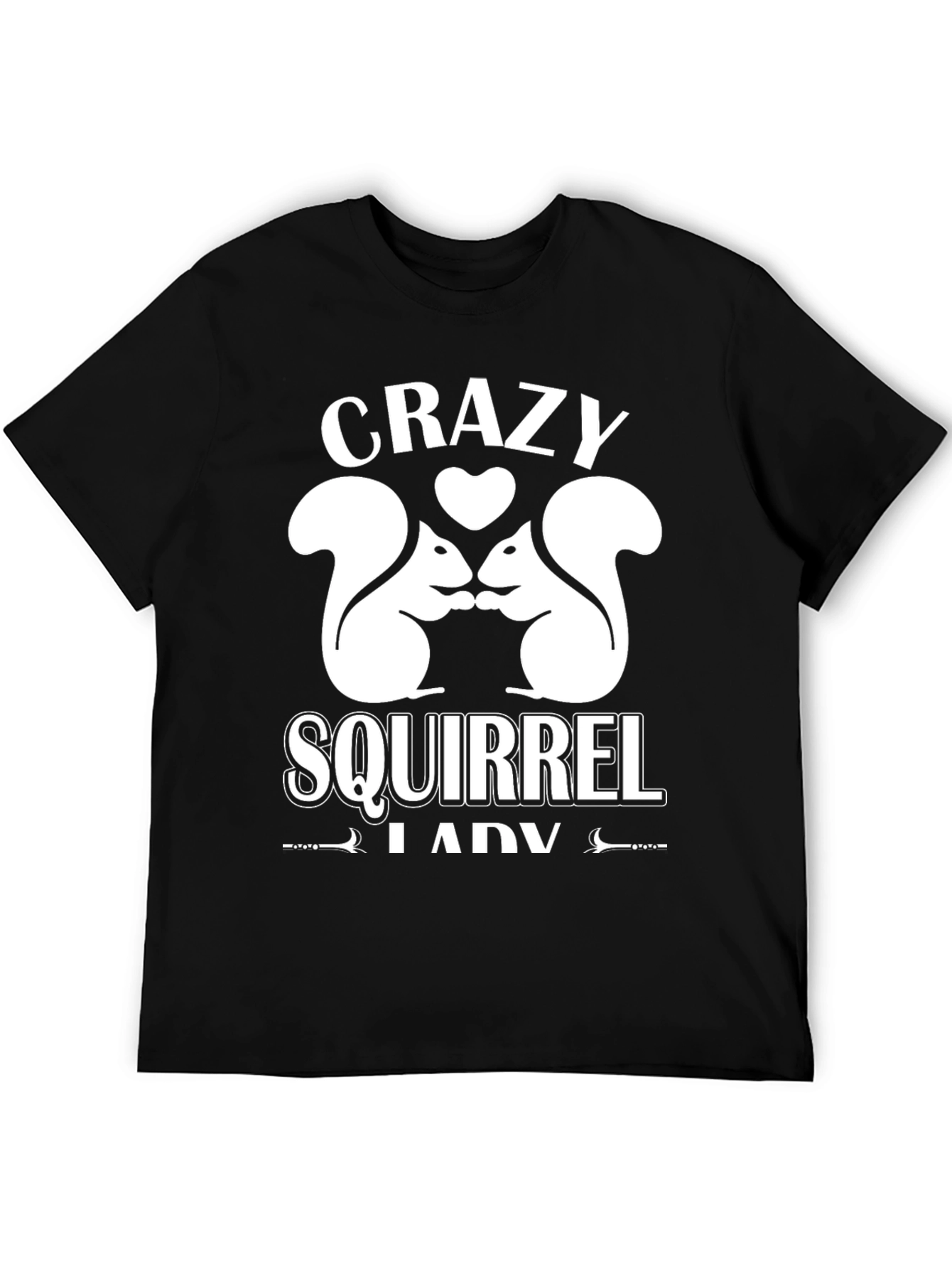 Crazy Squirrel Lady T-Shirt