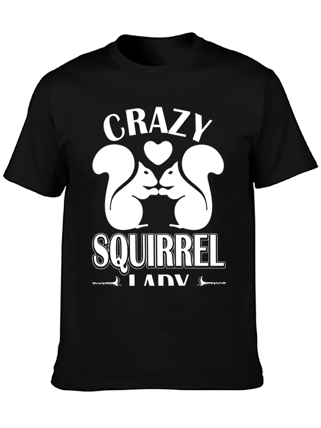 Crazy Squirrel Lady T-Shirt