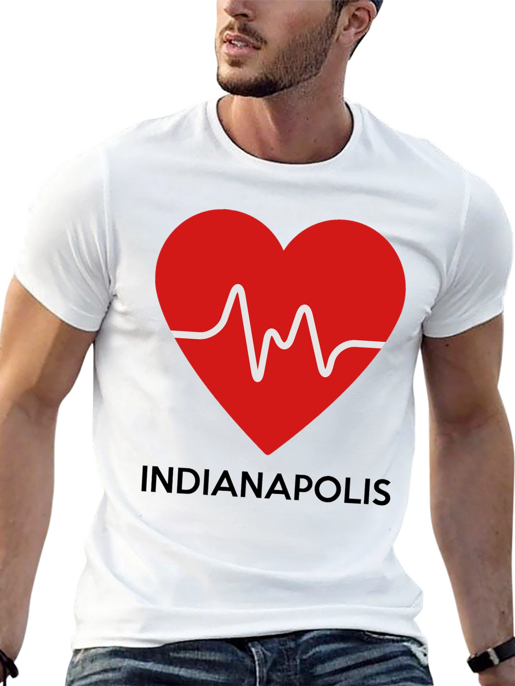 Indianapolis Heartbeat T-Shirt