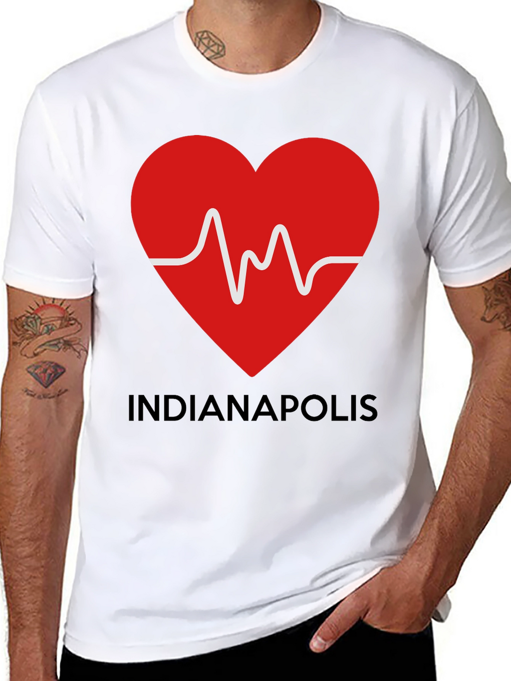 Indianapolis Heartbeat T-Shirt