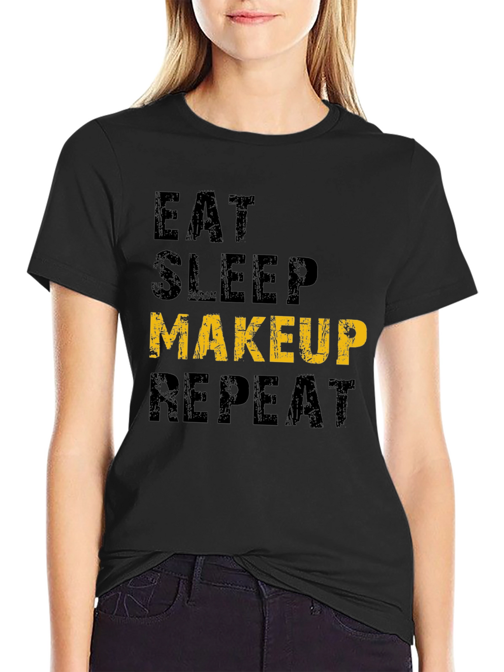 Eat Sleep Makeup Repeat Graphic T-Shirt