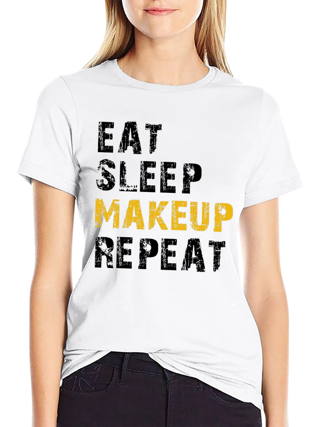 Eat Sleep Makeup Repeat Graphic T-Shirt