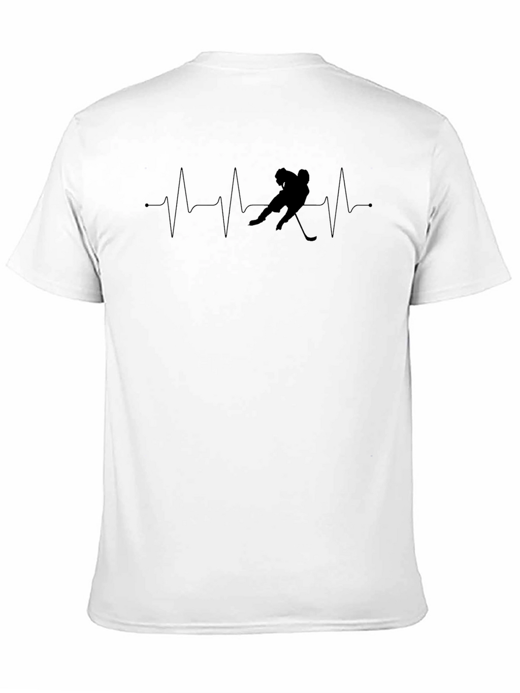 Hockey Heartbeat T-Shirt - Sport Fan Tee