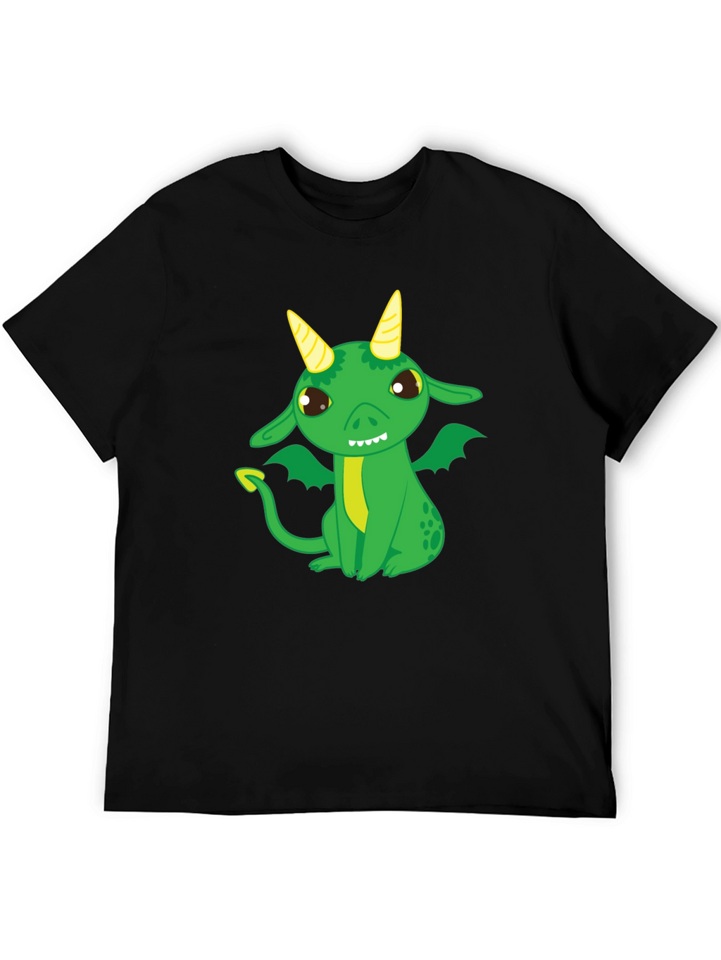 Dragon Graphic T-Shirt - Cute Cartoon Design