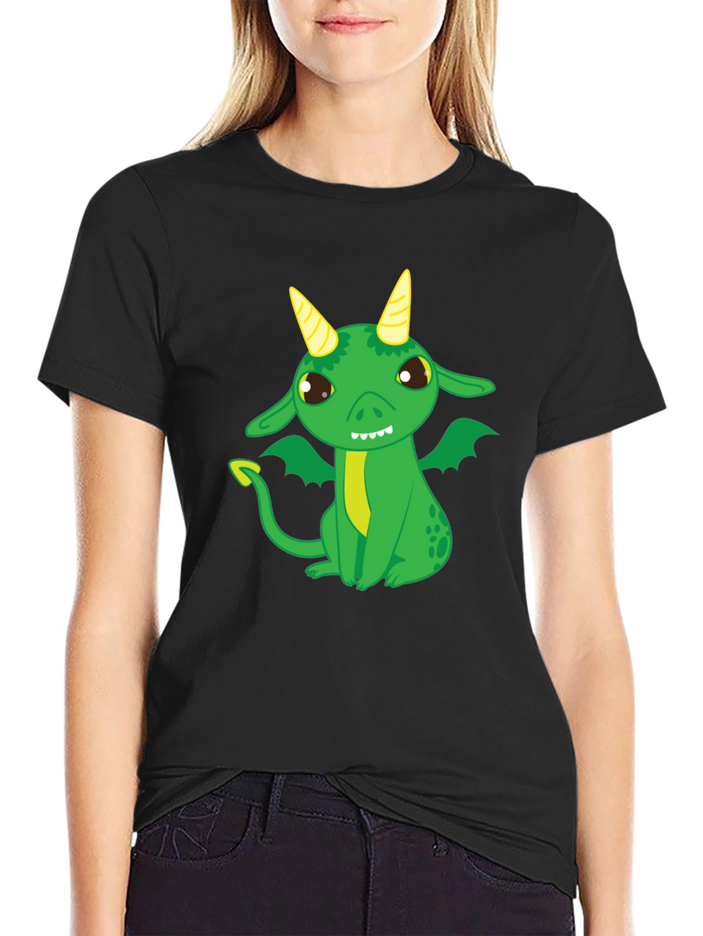 Dragon Graphic T-Shirt - Cute Cartoon Design