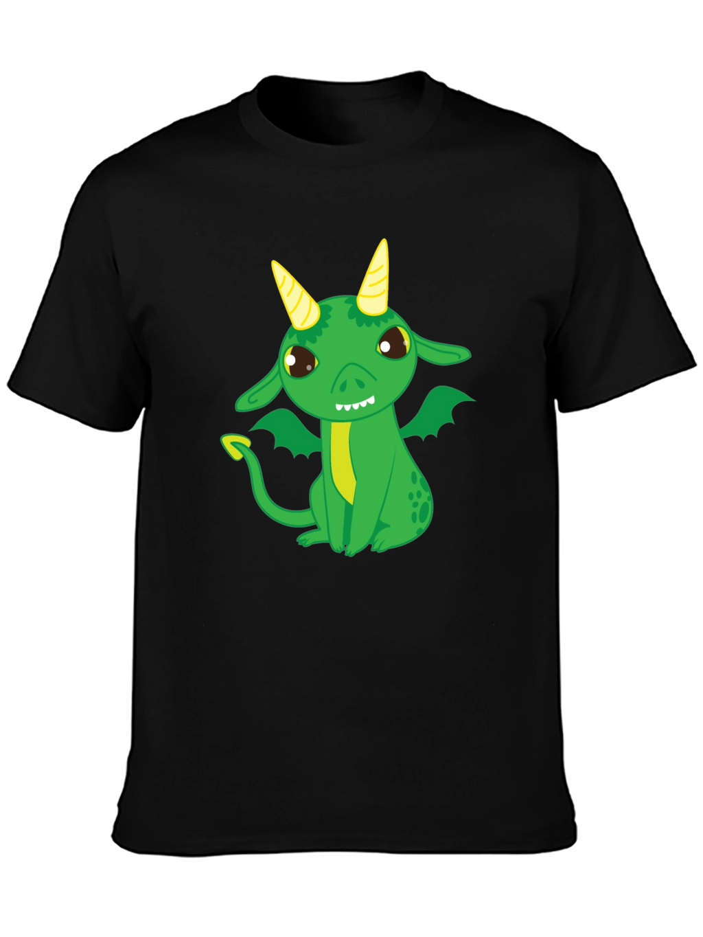 Dragon Graphic T-Shirt - Cute Cartoon Design