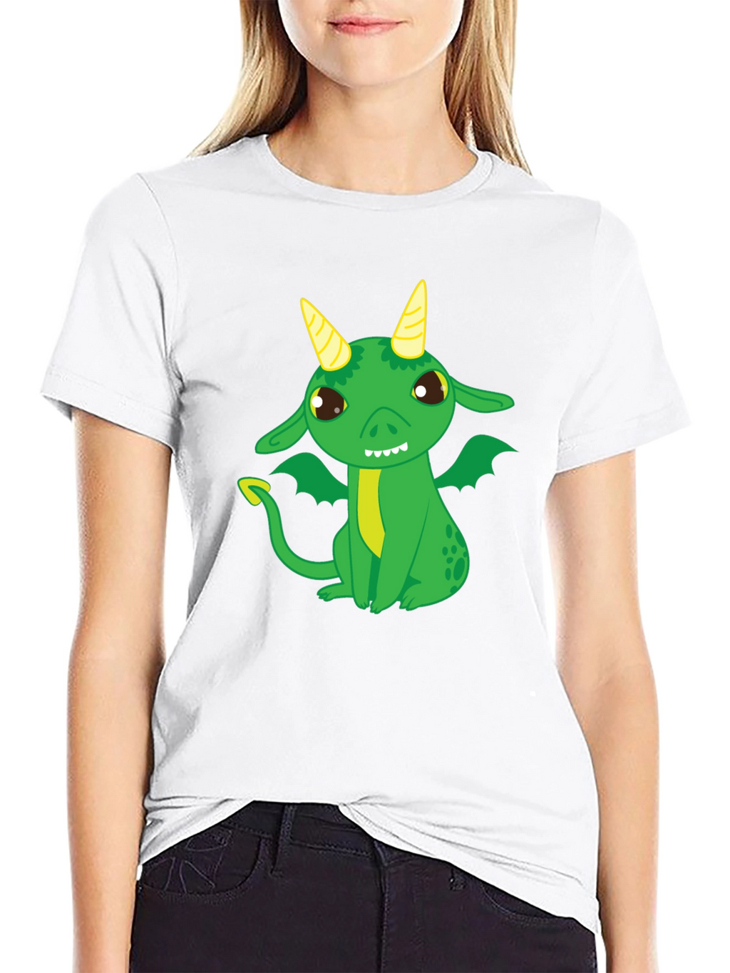 Dragon Graphic T-Shirt - Cute Cartoon Design
