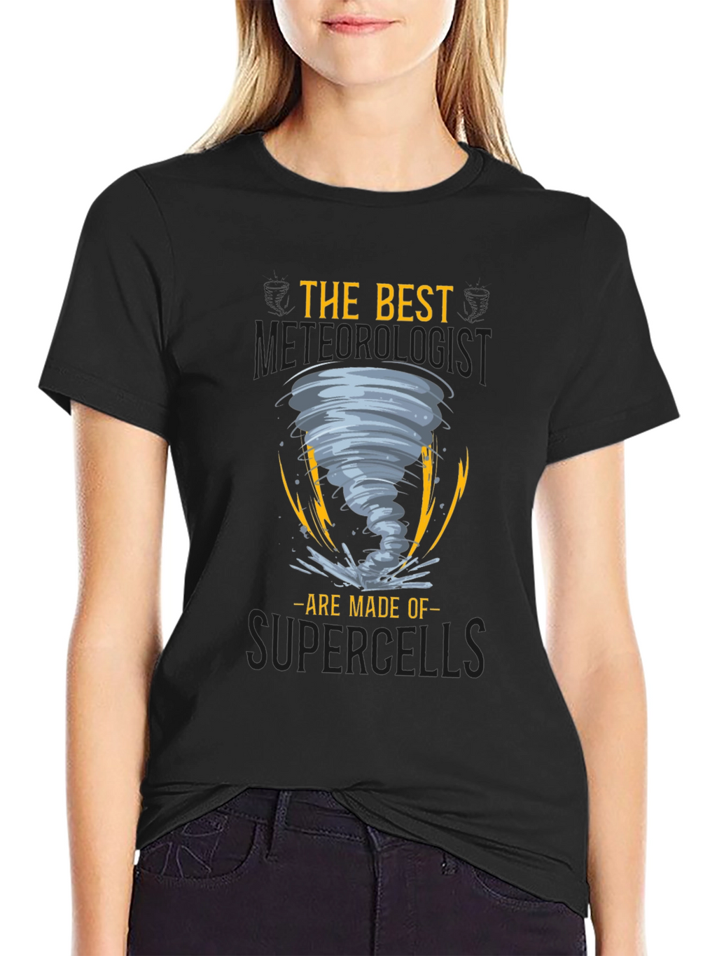 The Best Meteorologist T-Shirt Supercells Tornado Gift