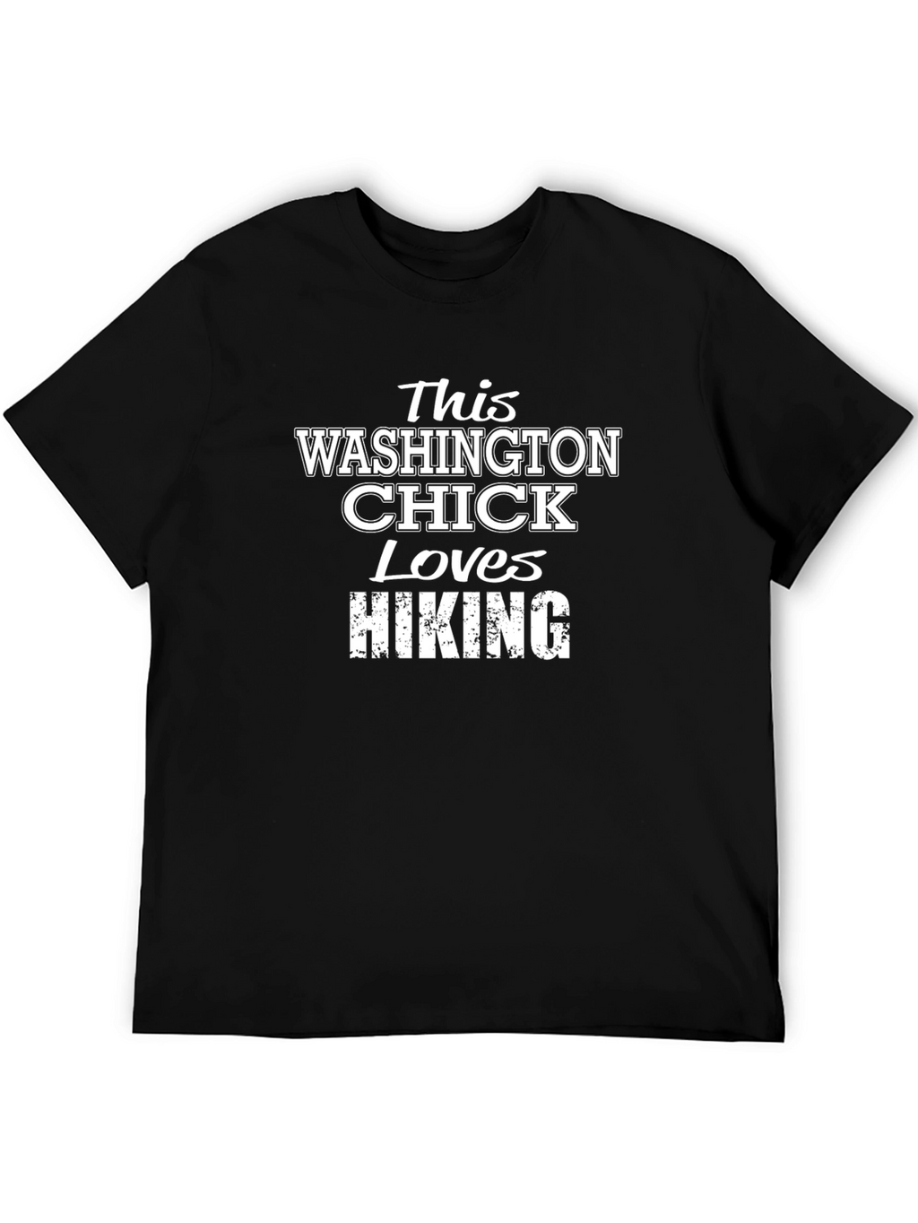 Washington Chick Hiking T-Shirt