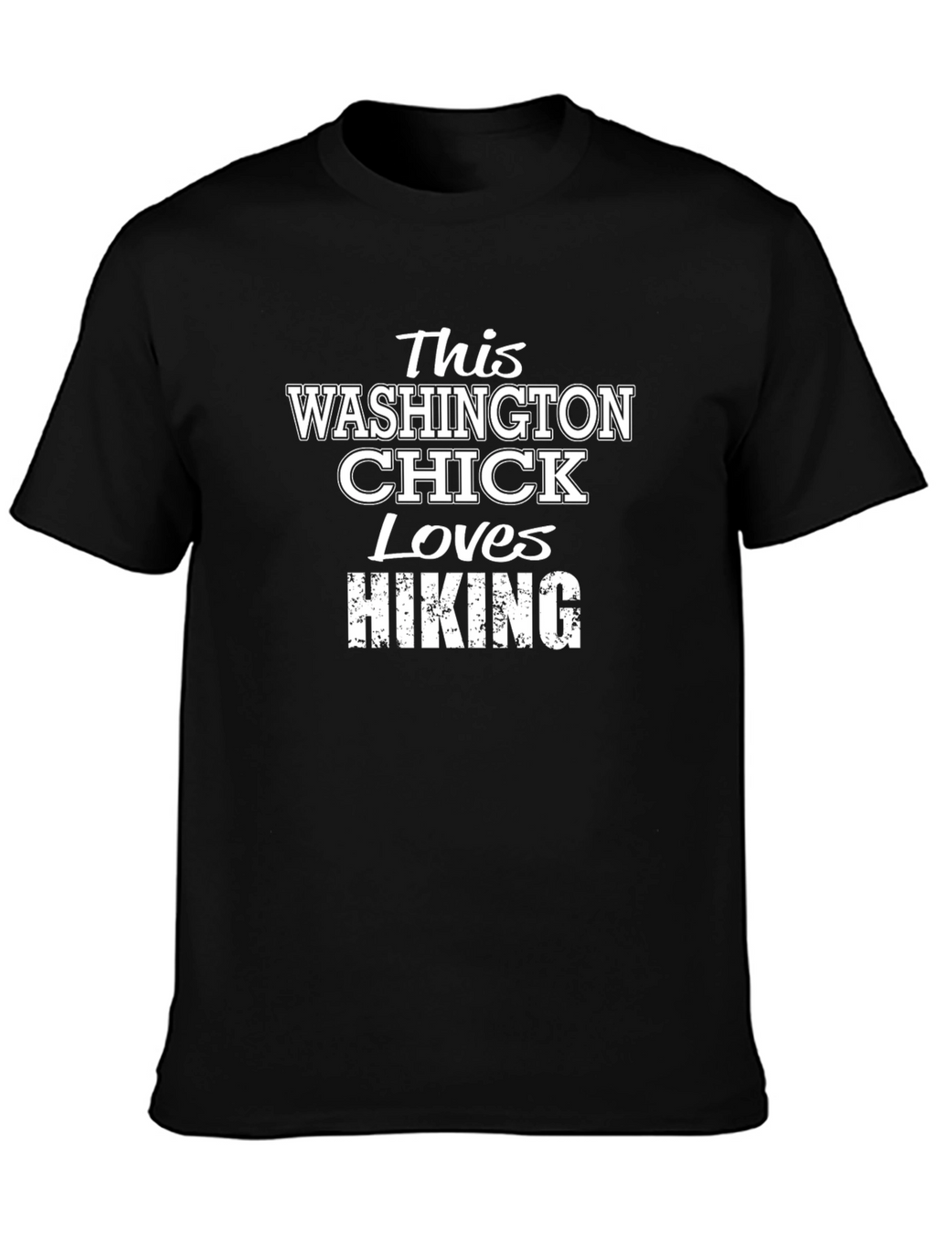 Washington Chick Hiking T-Shirt