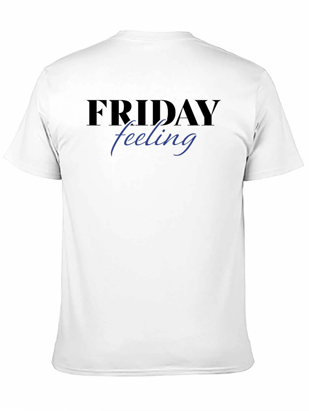 Friday Feeling Graphic Tee - Black Short Sleeve