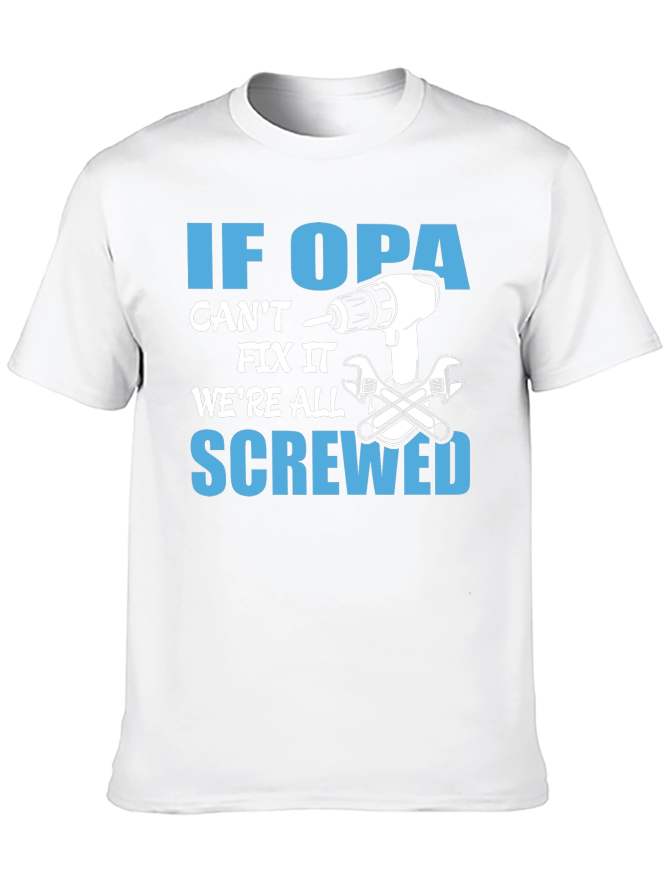 If Opa Cant Fix It T-Shirt - Funny Grandpa Gift