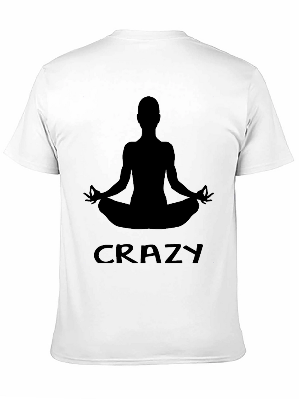 Crazy Yogi Black T-Shirt - Mens