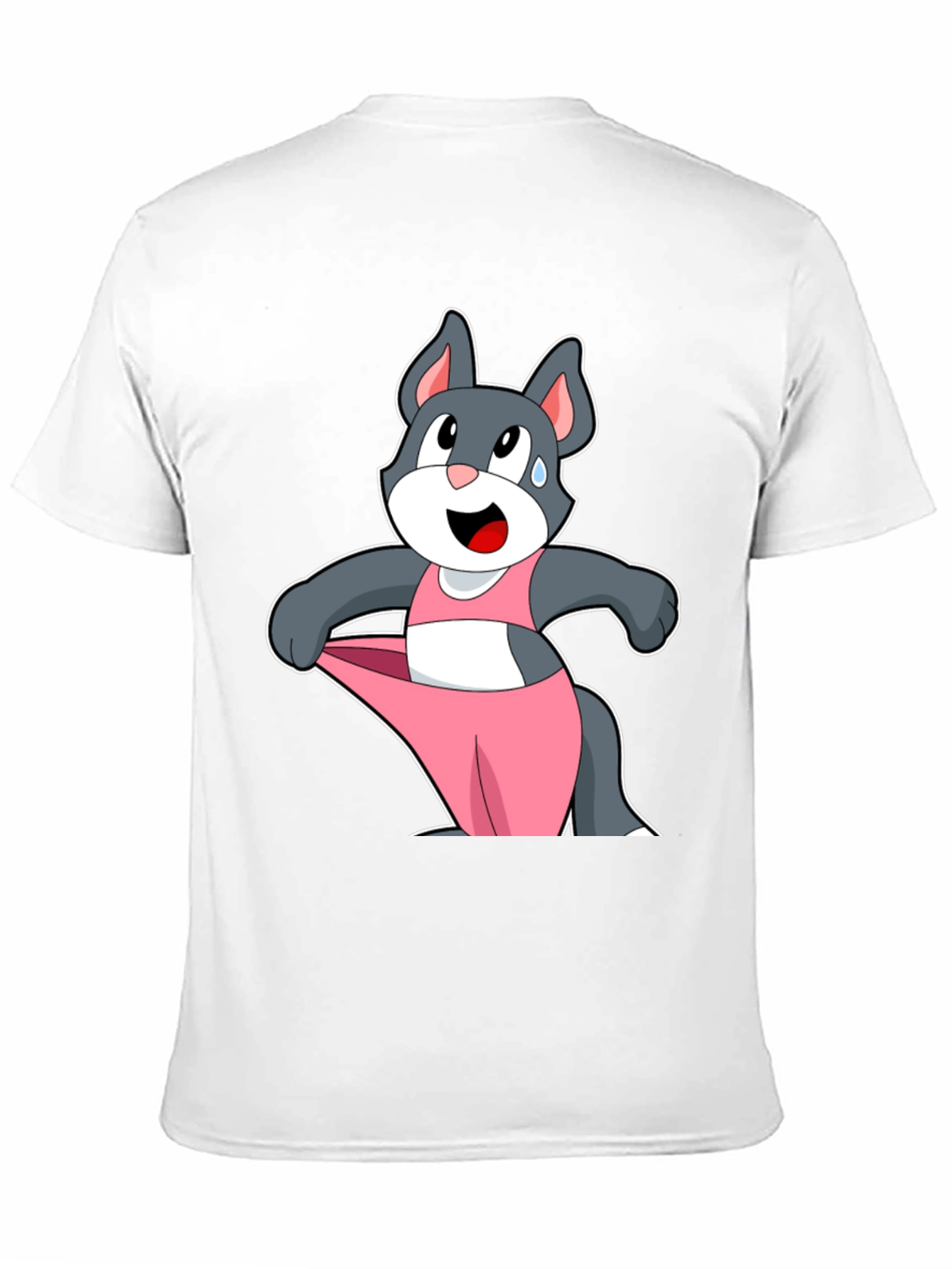 Funny Cartoon Cat T-Shirt