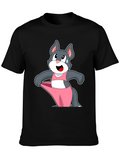 Funny Cartoon Cat T-Shirt