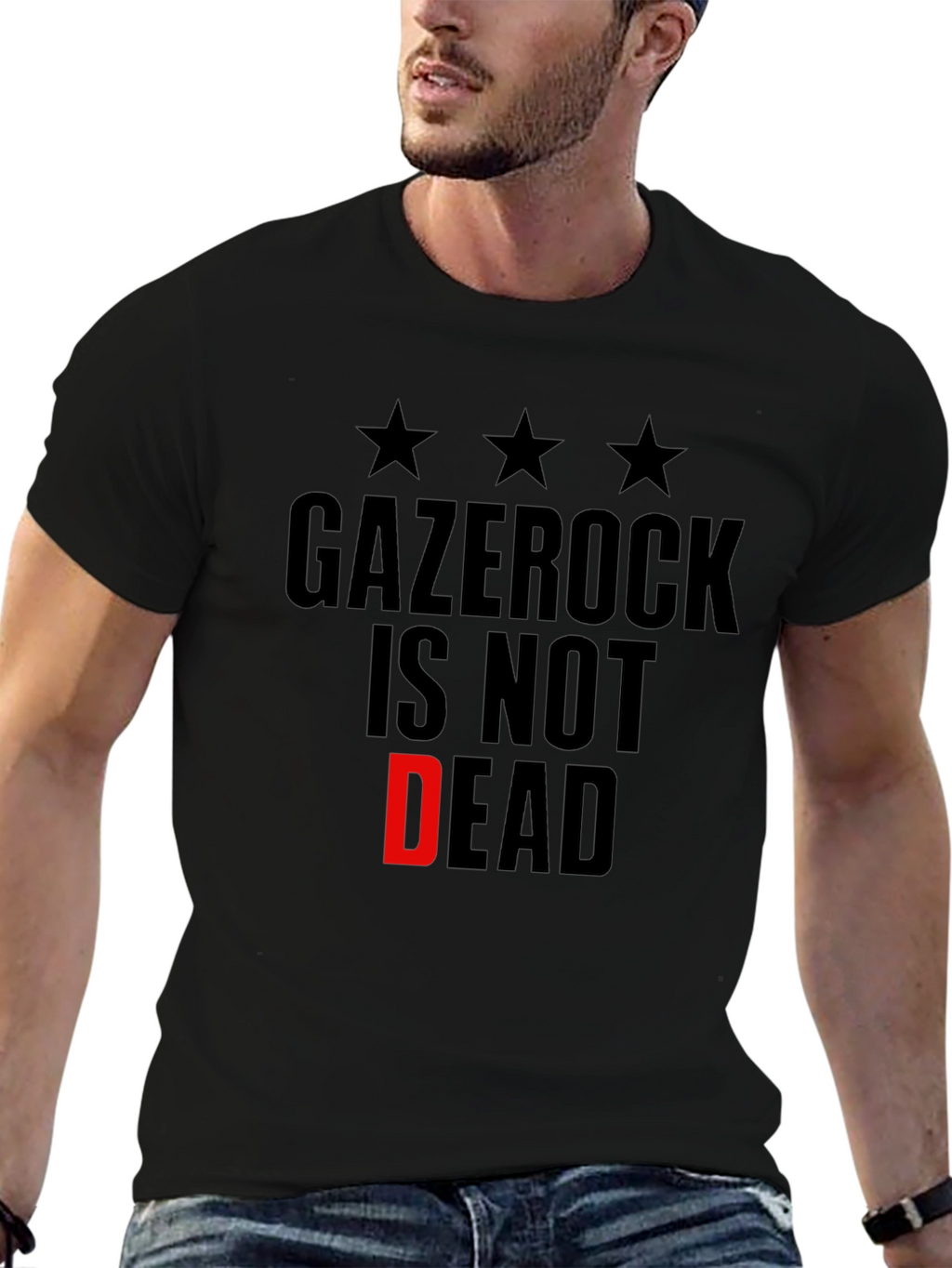 Gazerock is Not Dead Graphic Tee