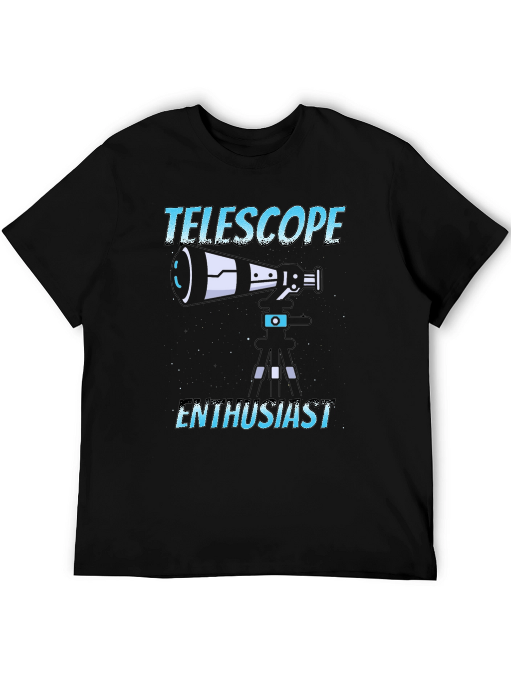 Telescope Enthusiast Graphic T-Shirt